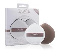 Juego de 2 esponjas de maquillaje Elegance - Luvia Cosmetics The Puffys - Juego de 2 esponjas cosméticas en el juego, borla de polvo, banda elástica reversible, esponja profesional para texturas