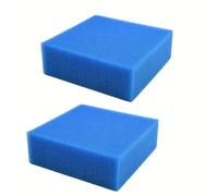 Juego de 2 esponjas filtrantes engrosadas para piscinas y estanques, almohadillas bio-espumosas para acuarios, lavables, diseñadas para mejorar la filtración de la calidad del agua