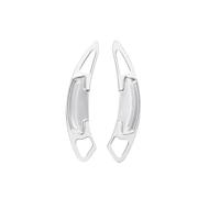 Juego de 2 Extensiones para Paletas de Cambio para Acura RDX 2014-2018, Accesorios de Aluminio para Volante Fácil Instalación,Silver