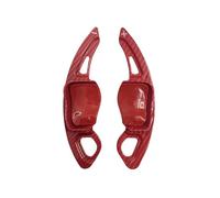 Juego de 2 Extensiones para Paletas de Cambio para Gran Lavida 2013-2018, Accesorios de Aluminio para Volante Fácil Instalación,Red Carbon Pattern