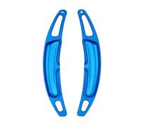 Juego de 2 Extensiones para Paletas de Cambio para Porsche 911 2015-2018, Accesorios de Aluminio para Volante Fácil Instalación,Blue