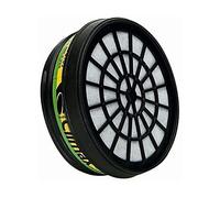 Juego de 2 filtros Climax Negro 8 cm x 6 cm A1B1E1K1 para mascarillas Climax mod. 755-756-757 y mod. 762