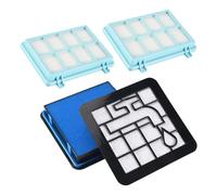 Juego De 2 Filtros Compatibles Con Aspiradoras Philips PowerPro Y Compact FC9331, FC9332 Y FC8010.