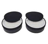 Juego de 2 filtros compuesto por prefiltro, filtro HEPA con filtro de carbón activo compatible con purificador de aire Levoit LV-H132 LV-H132-RF