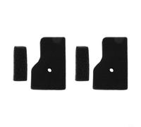 Juego de 2 filtros de aire aptos para 17211-Z07-000 pieza OEM | Protege el carburador de la suciedad, compatible con EU2000i, fácil montaje, material duradero