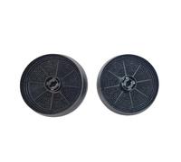 Juego de 2 filtros de carbón ACM14, 145 x 30 mm, AHP95IX CCE16X CCE19X CGM61X CGM91X RHT650IN, extractor Candy CCE19X