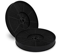 Juego de 2 filtros de carbón adecuado como Respekta MIZ0031 175mmØ para...