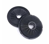 Juego de 2 filtros de carbón para campana extractora compatible con Beko, Grundig - Alt. a la ref. Original 12026343, 9197060046