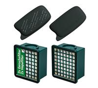 Juego de 2 filtros de olor de carbón activo y 2 filtros HEPA para aspiradora de mano FL-A13 FL-H13