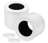 Juego de 2 filtros de repuesto Core Mini RF compatibles con LEVOIT purificador de aire Core Mini, 3 en 1 de alta eficiencia HEPA, 2 paquetes de filtros y 10 almohadillas aromáticas