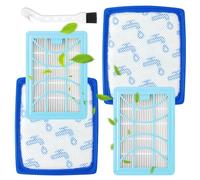 Juego de 2 filtros de repuesto para aspiradora Philips 7000 series PowerPro Expert FC9732/FC9728/FC9735, filtro de aspiradora, color azul