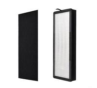 Juego de 2 filtros de repuesto para purificador de aire VEVA 8000 Pro Series, H13 True HEPA de carbón activo para una limpieza eficiente del aire