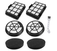 Juego de 2 filtros HEPA de repuesto para Bosch BZ152EF Series 2, 2 HEPA + 2 filtros de escape para aspiradora Bosch BGC05A220A, BGC05A320, BGC05A322, BGC05AAA1