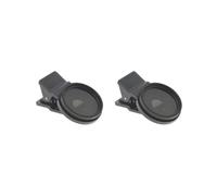 Juego de 2 filtros polarizadores CPL de 37 mm para teléfono, desmontables, duraderos, versátiles, portátiles