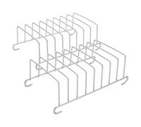 Juego de 2 freidoras de aire de acero inoxidable para tostadas y moldes para hornear para cocina multiusos, accesorios para hornear, juego de freidoras de aire multiusos