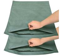 Juego De 2 Funda Cojin 80x80 60x60 50x70 60x80, Fundas Cojines Suave Chenille, con Cremallera Oculta, Fundas De Almohada para Decoración del Hogar Sofá Dormitorio(Grey-blue,60x70cm set of 2)