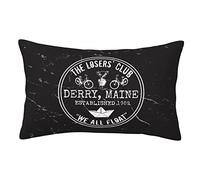 Juego De 2 Fundas De Almohada El Emblema del Club De Los Perdedores Fundas Cojine Decoración Sofá Almohada Caso, para Muebles, Cama, Dormitorio, 40x60cm