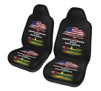 Juego De 2 Fundas De Asiento para Coche Raíces Estadounidenses En Togo Fundas para Asientos Delanteros Clásicas Relleno De Foam Cubiertas De Asientos, para Camión, Coches, SUV