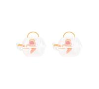 Juego de 2 fundas de transporte para hámster, jaula para mascotas para hámster enano, ardilla, naranja, 29 x 20 cm