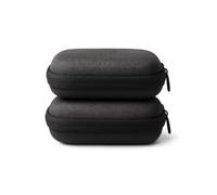 Juego de 2 fundas para GoPro Hero, DJI Osmo, Insta360 Ace, organizador de bolsas para cables, funda de almacenamiento, funda rígida para cables, cargadores, auriculares, tarjeta SD, USB, auriculares