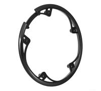 Juego de 2 fundas para rueda de bicicleta de 48t y 5 agujeros - Protector contra polvo y arañazos para bicicleta de montaña plegable - 9,5 centímetros negro 50 g