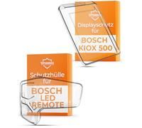 Juego de 2 fundas protectoras transparentes para Bosch LED Remote & Kiox 500 I Ebike Display Cover I E Bike Protector de pantalla impermeable I E-Bike Accesorios Protección lluvia WHEELOO