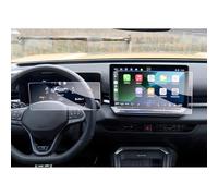 [Juego de 2] GAFAT Compatibles con VW T-Roc 2026 2027 Navigation + Cockpit Pro Protector de Pantalla de Vidrio, 12,9" + 10,25" para T ROC ii 2 Life Style R-Line Accesorios, Antigolpes, 9H Antiarañazos