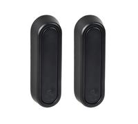 Juego de 2 ganchos de pared plegables para abrigos, toallas, sombreros, mochilas, resistentes, de aleación de aluminio, multiusos