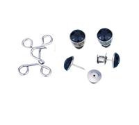 Juego de 2 hebillas cintura ajustables sin clavos, hebilla for pantalones, botón extensor, imperdible, ajuste for jeans, instantáneo(Color-22,1set large size)