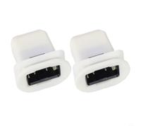 Juego de 2 hebillas de asiento trasero compatibles con Q7 para A4 para S4 para A5 para ID3 Número OEM verificado ajuste