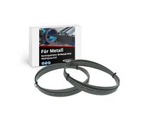 Juego de 2 hojas de sierra de cinta SMI bimetal M42, dimensiones 1140 x 13 x 0,65 mm, 14/18 ZpZ, compatible con, por ejemplo, Güde MBS 105 V, Parkside PMB 1100 B2, Makita LXT DPB180 cinta de sierra