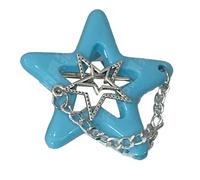 Juego de 2 horquillas para el pelo con forma de estrella, adornos para el pelo, accesorios para el cabello