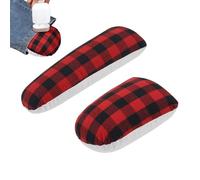 Juego de 2 jamones de costura para planchar, juego de rollos de jamón y costura, de lino y muñeca de algodón, para planchar costuras curvas más pequeñas, suministros de costura y accesorios