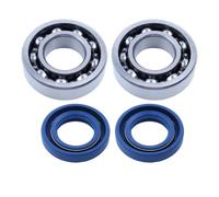 Juego de 2 juntas de aceite de rodamiento de bolas de cigüeñal for STIHL MS170 MS180 017 018 MS 170 180 pieza de herramienta de repuesto de motosierra