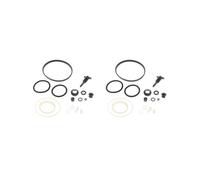 Juego de 2 kits de reparación de gato neumático, piezas de repuesto, kit de reparación de gato portátil, accesorios verticales, 32 mm