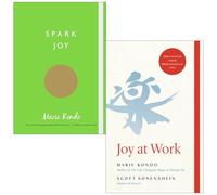 Juego de 2 libros de la colección Marie Kondo (Spark Joy, Joy at Work)