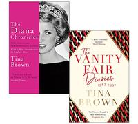 Juego de 2 libros de la colección Tina Brown (Las crónicas de Diana, Los diarios de Vanity Fair)