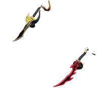 Juego de 2 llaveros Anime Solo Leveling - Llaves encantadoras Kawaii, regalo para aficionados al anime (multicolor), 4, S