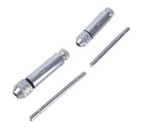 Juego de 2 llaves de grifo con bloque de abrazadera ajustable para reparaciones de mecanizado de grifos de 3 a 12 mm, tareas domésticas mecánicas para el hogar, herramienta de reparación de metales
