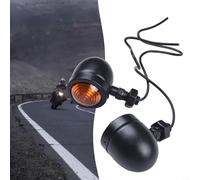 Juego de 2 luces indicadoras de motocicleta diseñadas para aplicaciones estéticas de café DC12V 5W clasificación eléctrica