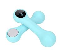 Juego De 2 Mancuernas Inteligentes, Juegos De Mancuernas Inteligentes De Silicona Suave Para Mujeres Con Cursos De Aplicación De Teléfono Para Principiantes Y Amantes De Los Deportes, Juego De(azul)
