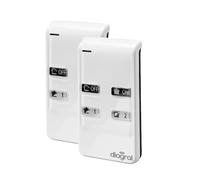 Juego de 2 mandos a Distancia de 4 Funciones - Alarma diagral