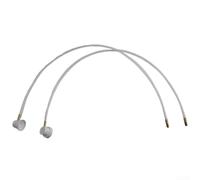 Juego de 2 mangueras de extensión de boquilla para spray para latas de 50 cm de largo, compatibles con aerosoles de revestimiento inferior para acceso a cavidades automotrices y equipos