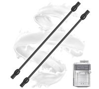 Juego de 2 mangueras de leche para Siemens EQ6 plus s700, EQ7 - Manguera de repuesto compatible con cafetera Siemens EQ6 series 300/500/700 y cafetera Bosch VeroAroma