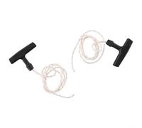 Juego de 2 manijas de arranque de retroceso de repuesto con cable de tracción de 3 mm para TS400 TS410 TS420 TS350 TS360 TS460 TS510 TS700 TS760