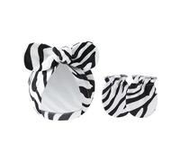 Juego de 2 manoplas de algodón para bebés y niñas, guantes de protección contra arañazos y sombrero con lazo para recién nacidos, para uso diario, C, Talla única
