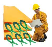 Juego de 2 Mantas aislantes for electricistas: tapete Aislante de Alta tensión for Trabajos en tensión, EVA ignífugo, 40 V/10 kV(100x150cm 3pc 0.4kv)