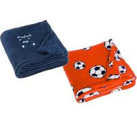 Juego de 2 Mantas de Forro Polar para bebé, Extra Suave y cálida, versátil