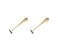Juego de 2 martillos de bola, herramientas de bricolaje para joyería, manualidades, herreros, herreros y herreros