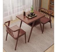 Juego de 2 Mesas y Sillas de Bistró, Juego de Mesa y Sillas Apilables Pequeñas de Madera, Juego de Mesa y Sillas Nido for Taberna, Balcón, Comedor, Interior y Jardín.